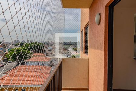 Varanda Sala de apartamento para alugar com 1 quarto, 40m² em Vila Guarani (z Sul), São Paulo