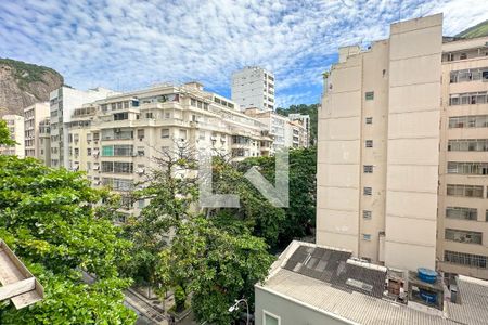 Sala - Vista de apartamento à venda com 1 quarto, 22m² em Copacabana, Rio de Janeiro