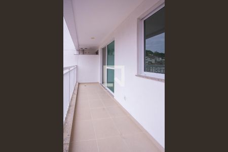 Varanda da Sala de apartamento à venda com 3 quartos, 97m² em Santa Rosa, Niterói