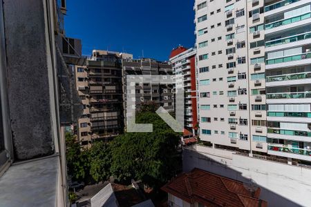 Vista da Sala de apartamento à venda com 3 quartos, 110m² em Icaraí, Niterói