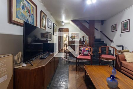 Sala de casa para alugar com 3 quartos, 112m² em Indianópolis, São Paulo