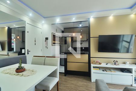 Sala de apartamento à venda com 1 quarto, 37m² em Santa Terezinha, Santo André