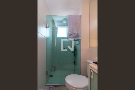 Banheiro Quarto 1 de apartamento à venda com 3 quartos, 82m² em Ipiranga, Belo Horizonte