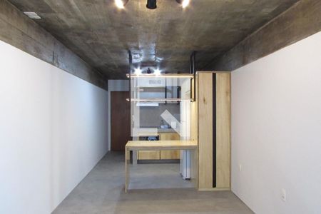 Sala de apartamento à venda com 1 quarto, 34m² em Vila Indiana, São Paulo