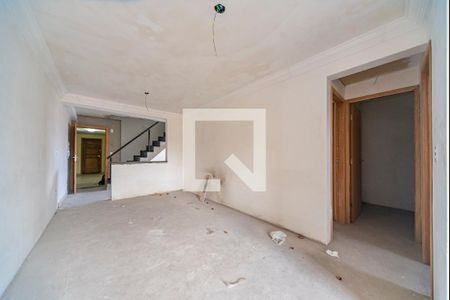 Sala de apartamento à venda com 2 quartos, 120m² em Vila Alzira, Santo André