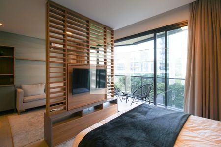 Suíte de kitnet/studio para alugar com 1 quarto, 43m² em Itaim Bibi, São Paulo