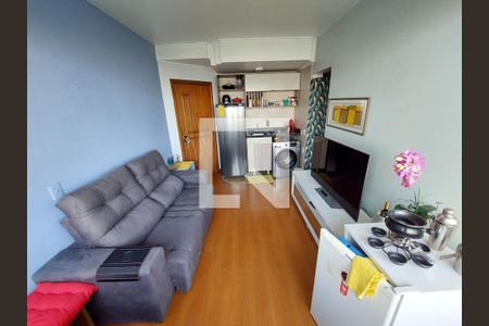 Sala/Cozinha de apartamento à venda com 1 quarto, 38m² em Paraíso do Morumbi, São Paulo