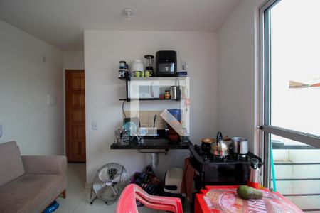 Sala de apartamento à venda com 2 quartos, 80m² em Sagrada Família, Belo Horizonte