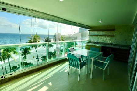 Varanda gourmet de apartamento para alugar com 1 quarto, 70m² em Ondina, Salvador