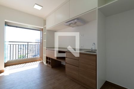 Sala/Cozinha de kitnet/studio para alugar com 1 quarto, 28m² em Jardim Independência (são Paulo), São Paulo