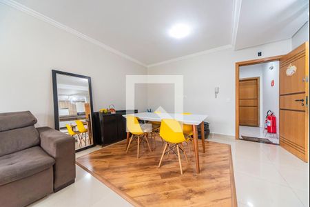 Sala de apartamento à venda com 2 quartos, 61m² em Jardim Bom Pastor, Santo André