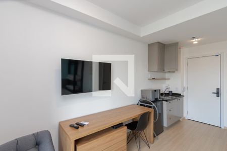 Studio de kitnet/studio para alugar com 1 quarto, 28m² em Santo Amaro, São Paulo