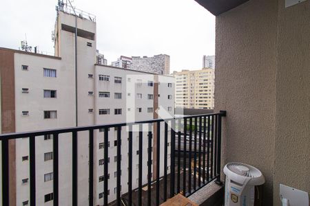 Sacada de kitnet/studio para alugar com 1 quarto, 21m² em Bela Vista, São Paulo