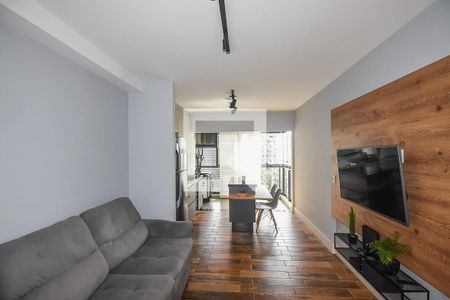 Sala de apartamento para alugar com 1 quarto, 48m² em Vila Andrade, São Paulo