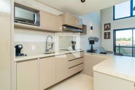 Cozinha  de apartamento para alugar com 1 quarto, 59m² em Azenha, Porto Alegre