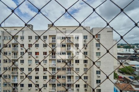 Sala Varanda Vista de apartamento para alugar com 2 quartos, 47m² em São Cristóvão, Rio de Janeiro