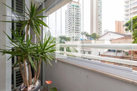 Varanda da Sala de Estar de apartamento à venda com 4 quartos, 206m² em Santana, São Paulo