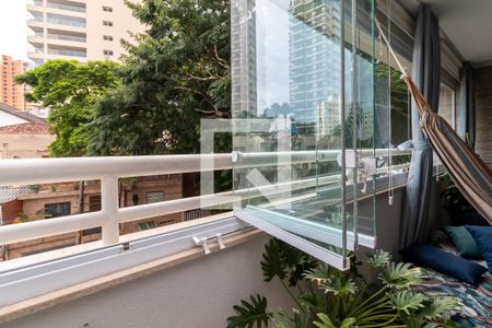 Varanda da Sala de Estar de apartamento à venda com 4 quartos, 206m² em Santana, São Paulo