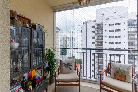 Varanda de apartamento à venda com 3 quartos, 65m² em Vila Romana, São Paulo
