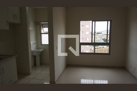 Sala/cozinha  de apartamento para alugar com 2 quartos, 46m² em Cidade Nova, Jundiaí