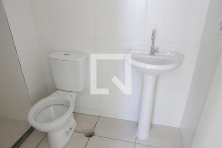 Banheiro da Suíte de apartamento à venda com 1 quarto, 24m² em Água Branca, São Paulo