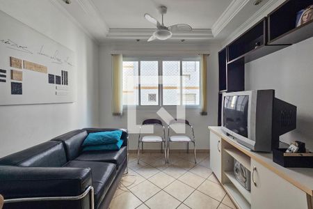 Sala de apartamento para alugar com 2 quartos, 80m² em Enseada, Guarujá