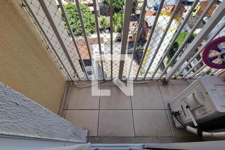 Varanda da Sala de apartamento à venda com 2 quartos, 51m² em Engenho Novo, Rio de Janeiro