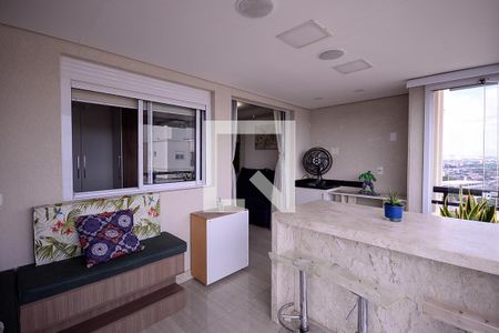 Sala - Varanda  de apartamento à venda com 2 quartos, 69m² em Vila Vermelha, São Paulo