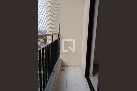 Varanda da sala  de apartamento para alugar com 2 quartos, 49m² em Jardim Celeste, São Paulo