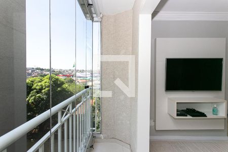 Varanda da Sala de apartamento à venda com 2 quartos, 50m² em Vila Carrão, São Paulo