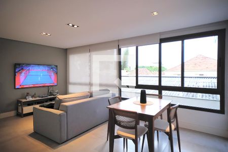 Sala de apartamento para alugar com 2 quartos, 73m² em São João, Porto Alegre