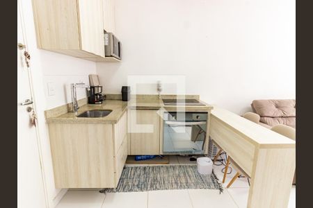 Sala/Cozinha de apartamento à venda com 1 quarto, 32m² em Catumbi, São Paulo
