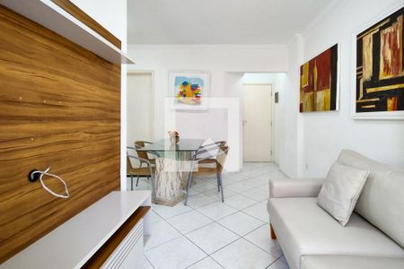 Sala de apartamento para alugar com 2 quartos, 50m² em Canto do Forte, Praia Grande