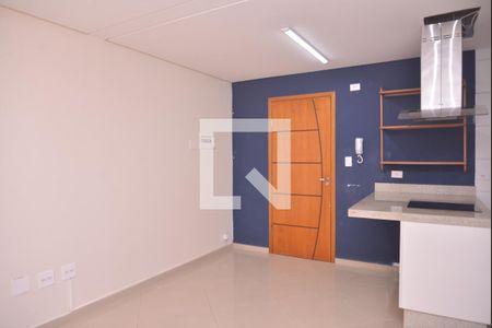 Sala 1 de apartamento à venda com 3 quartos, 97m² em Vila Eldízia, Santo André