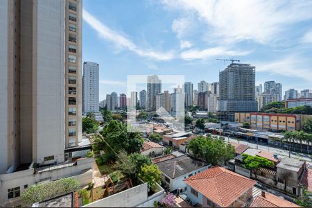 Vista da Sacada de kitnet/studio à venda com 1 quarto, 29m² em Vila Santa Catarina, São Paulo