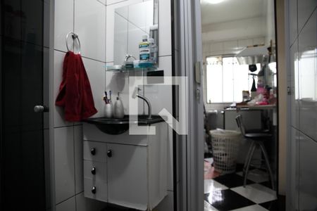 Banheiro de apartamento à venda com 1 quarto, 30m² em Assunção, São Bernardo do Campo