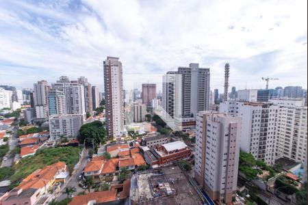 Varanda vista de kitnet/studio à venda com 1 quarto, 32m² em Itaim Bibi, São Paulo