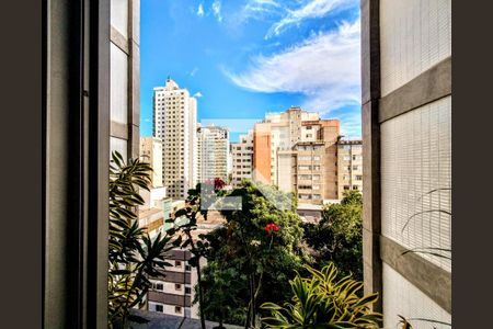Vista Sala de apartamento à venda com 4 quartos, 180m² em Santo Antônio, Belo Horizonte