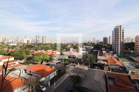 Vista Sala de kitnet/studio para alugar com 1 quarto, 29m² em Indianópolis, São Paulo