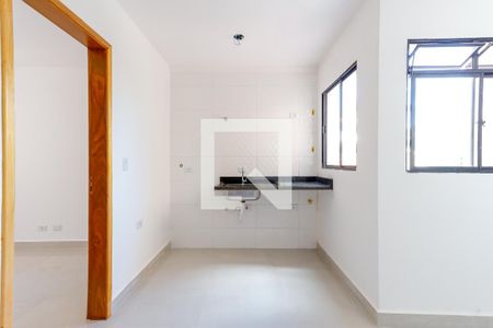 Sala e Cozinha de apartamento à venda com 2 quartos, 33m² em Vila Gustavo, São Paulo