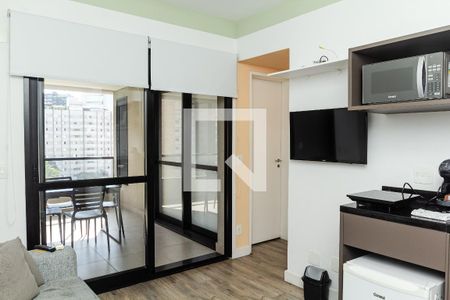 Sala/Cozinha de apartamento para alugar com 2 quartos, 46m² em Vila Olímpia, São Paulo