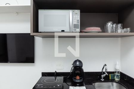Sala/Cozinha de apartamento para alugar com 2 quartos, 46m² em Vila Olímpia, São Paulo
