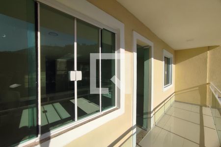 2º Pav - Varanda da Sala de casa de condomínio para alugar com 3 quartos, 230m² em Taquara, Rio de Janeiro