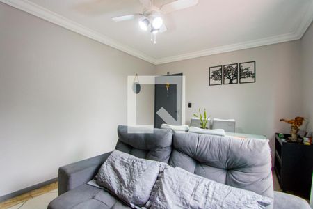 Sala de apartamento à venda com 2 quartos, 70m² em Vila Eldízia, Santo André