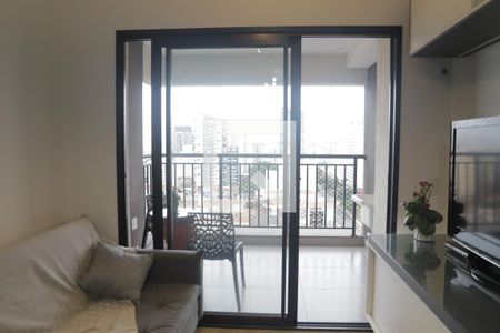 Sacada de apartamento para alugar com 1 quarto, 35m² em Mirandópolis, São Paulo