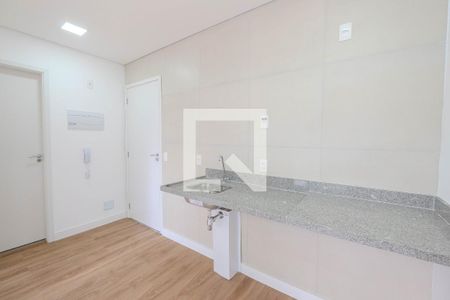 Sala/Cozinha de apartamento à venda com 1 quarto, 25m² em Bela Vista, São Paulo