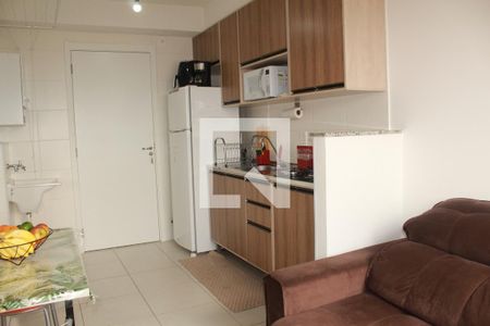 Sala de apartamento para alugar com 1 quarto, 28m² em Barra Funda, São Paulo