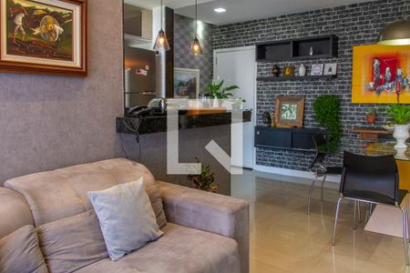 Sala de apartamento à venda com 1 quarto, 57m² em Barra da Tijuca, Rio de Janeiro