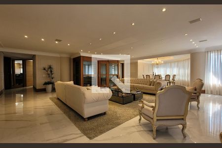 Sala de apartamento à venda com 4 quartos, 385m² em Jardim, Santo André