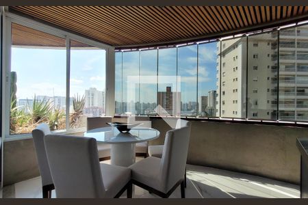 Varanda de apartamento à venda com 4 quartos, 385m² em Jardim, Santo André